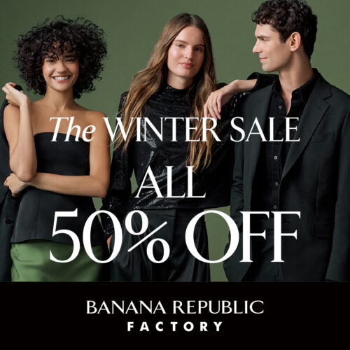 WINTER SALE 全品50%OFF！