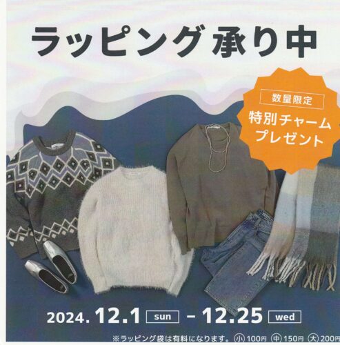 ☆数量限定☆クリスマス限定チャームプレゼント