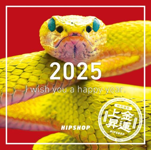 【NEW YEAR限定デザイン「2025 SNAKE」登場！ 】