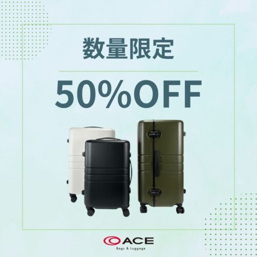 この夏の特価スーツケース入荷します。