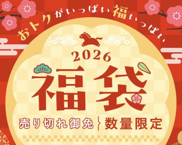 歳末&新春セール!福袋も入荷♪